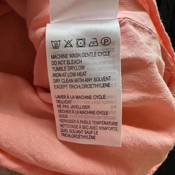 Farm Rio Mixed Fruits Mini Dress Womens Sz S Smocked Tropical Linen Blend Resort - Picture 10 of 12